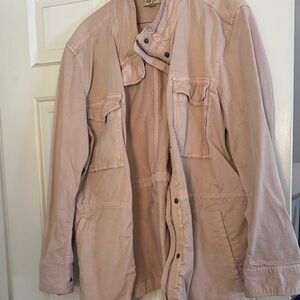 Style & Co. Men's Light Pink Military Jacket
